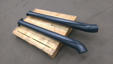 Siloballengabel Transport-Rohre für Palettengabel & Gabelzinken 120x50